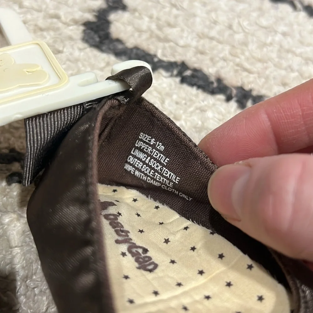 Baby Gap crib shoes
